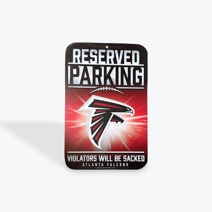 Atlanta Falcons Officially Licensed Reserved Parking Sign