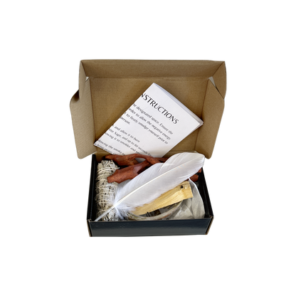 White Sage Cleansing/Smudging Starter Kit