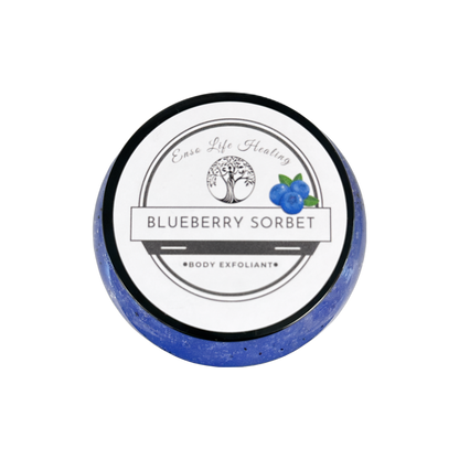 Blueberry Sorbet Exfoliating Sugar Scrub 8oz
