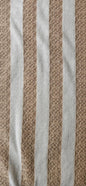 Gold w/ Cream Stripe Infinity Scarf