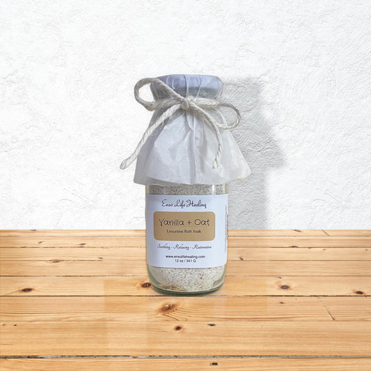 Vanilla + Oat Milk Bath Soak (Vintage Milk Bottle)
