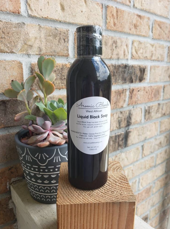 Pure Organic Liquid African Black Soap