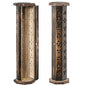 Antique Octogan Wood Incense Burner