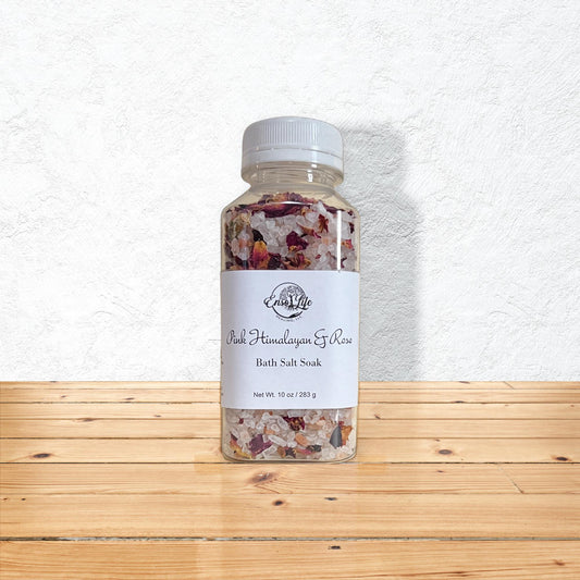 Pink Himalayan & Rose Bath Salt Soak