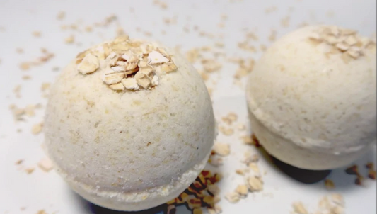 Vanilla Oat Bath Bomb (3 pk)