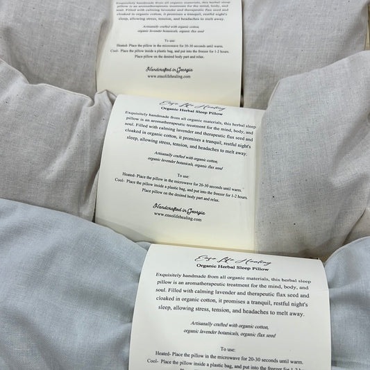 Herbal Lavender & Flax Seed Sleep Pillow