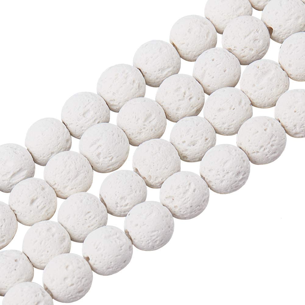 Seven Chakra Semi-precious Gemstone Lava Diffuser Bracelet